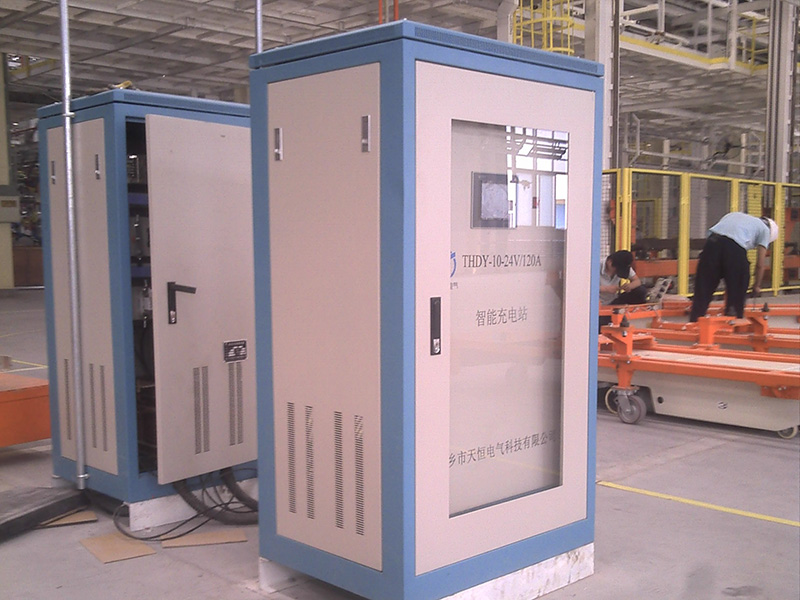 襄樊東風(fēng)汽車AGV現(xiàn)場